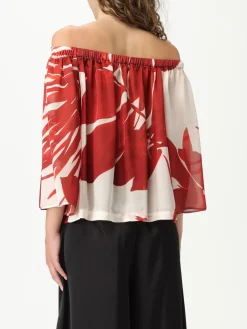 Blusa Hanita in crepe con stampa floreale