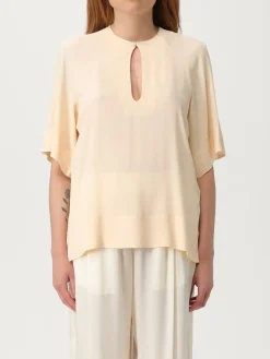 Blusa in misto seta Semicouture