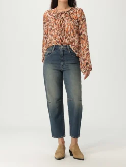 Blusa Isabel Marant in seta stampata