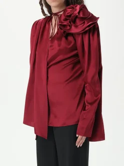 Blusa Magda Butrym in raso con fiore