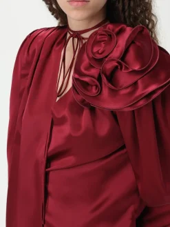 Blusa Magda Butrym in raso con fiore