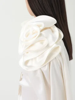 Blusa Magda Butrym in seta con maxi fiore