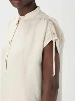 Blusa Woolrich in misto lino