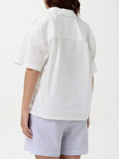 Blusa Woolrich in misto lino