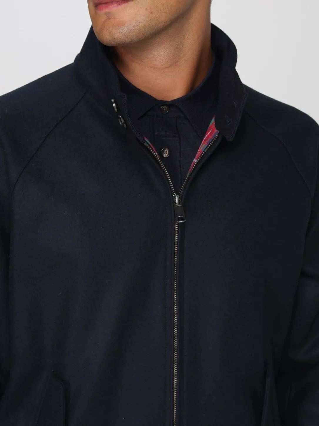 Bomber Baracuta in lana