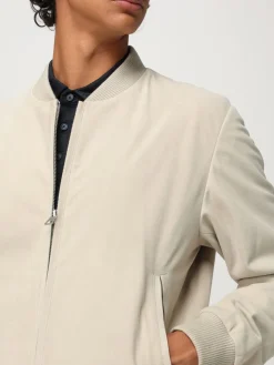 Bomber Boss in pelle scamosciata