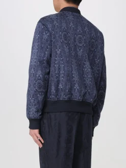 Bomber Etro in misto cotone con stampa