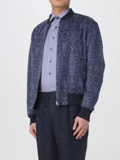 Bomber Etro in misto cotone con stampa