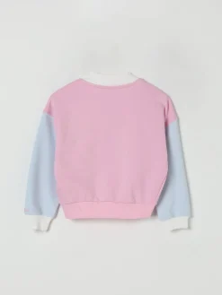 Bomber in cotone con gioielli applicati Monnalisa