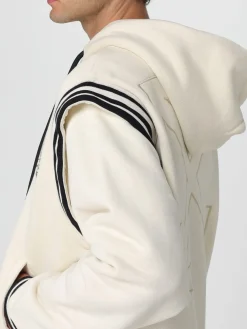 Bomber in cotone con maxi logo Off-white