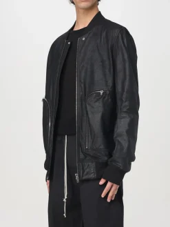 Bomber in pelle di agnello Rick Owens