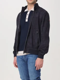 Bomber Peuterey in pelle scamosciata