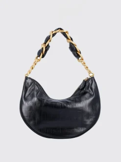 Borsa 1945 Soft Moon Balmain in pelle goffrata