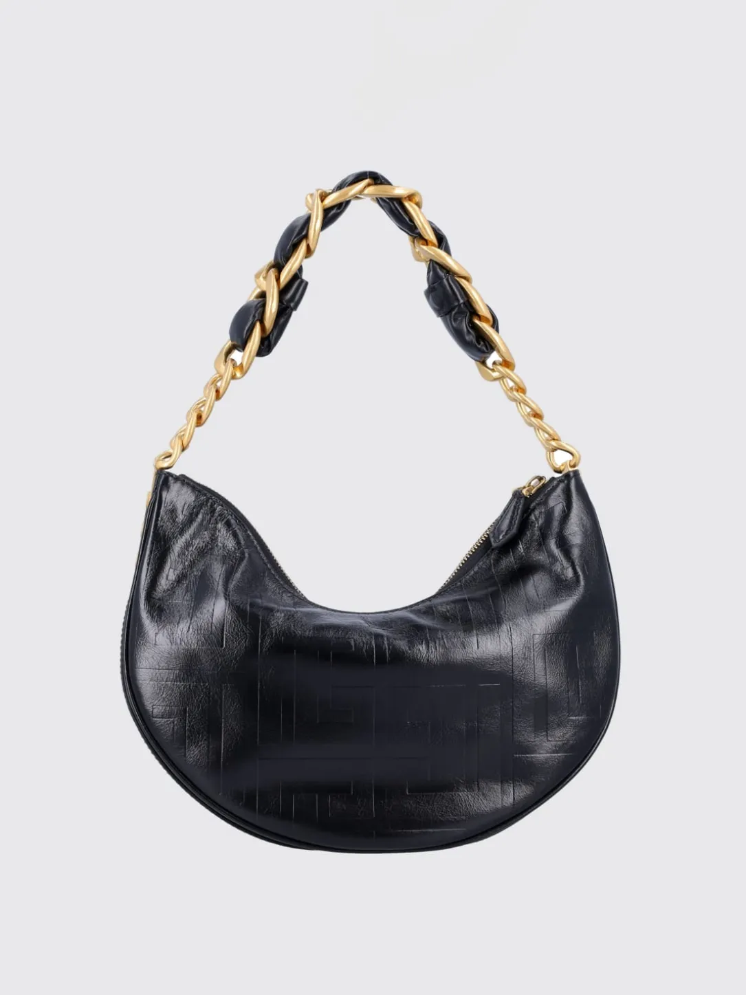 Borsa 1945 Soft Moon Balmain in pelle goffrata