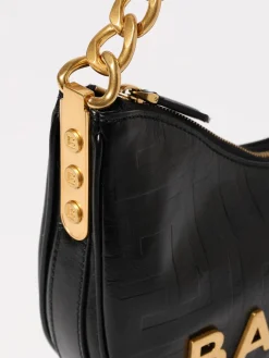 Borsa 1945 Soft Moon Balmain in pelle goffrata