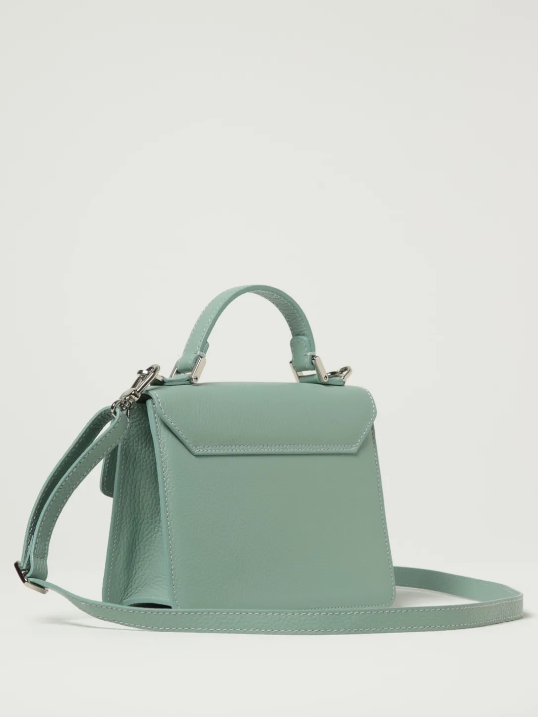 Borsa a mano Barby bag Skytos in pelle martellata