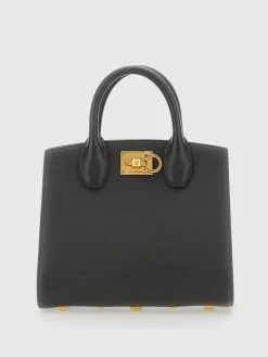 Borsa a mano in pelle a grana Ferragamo