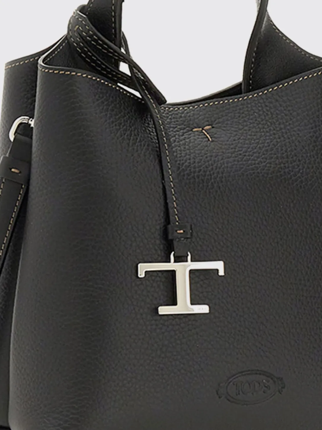 Borsa a mano in pelle a grana Tod's