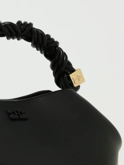 Borsa a mano in pelle di vitello Bou Ganni