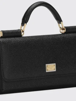 Borsa a mano in pelle di vitello dauphine Dolce & Gabbana