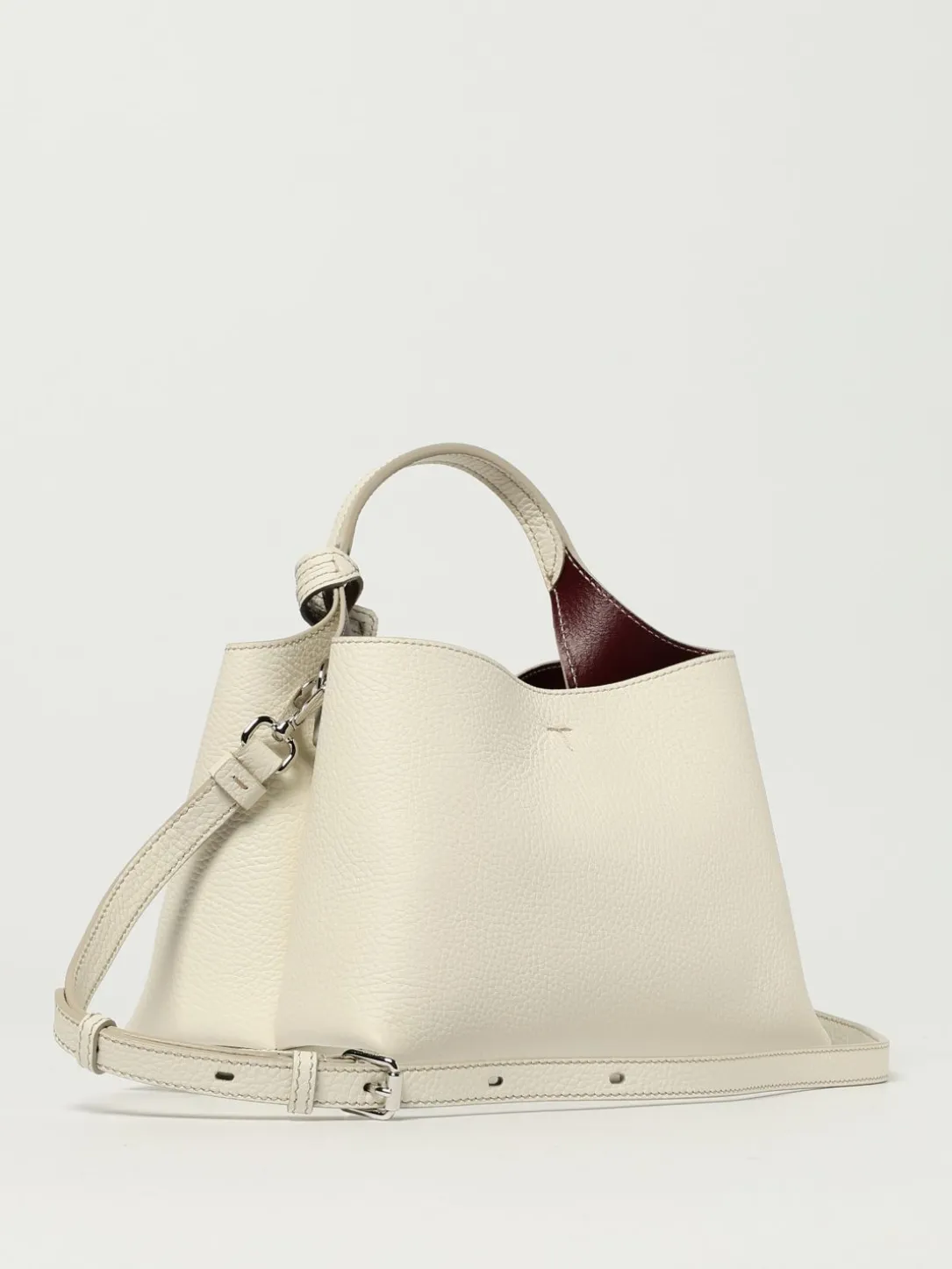 Borsa a mano in pelle di vitello a grana Tod's