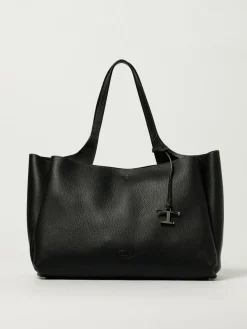 Borsa a mano in pelle di vitello a grana Tod's