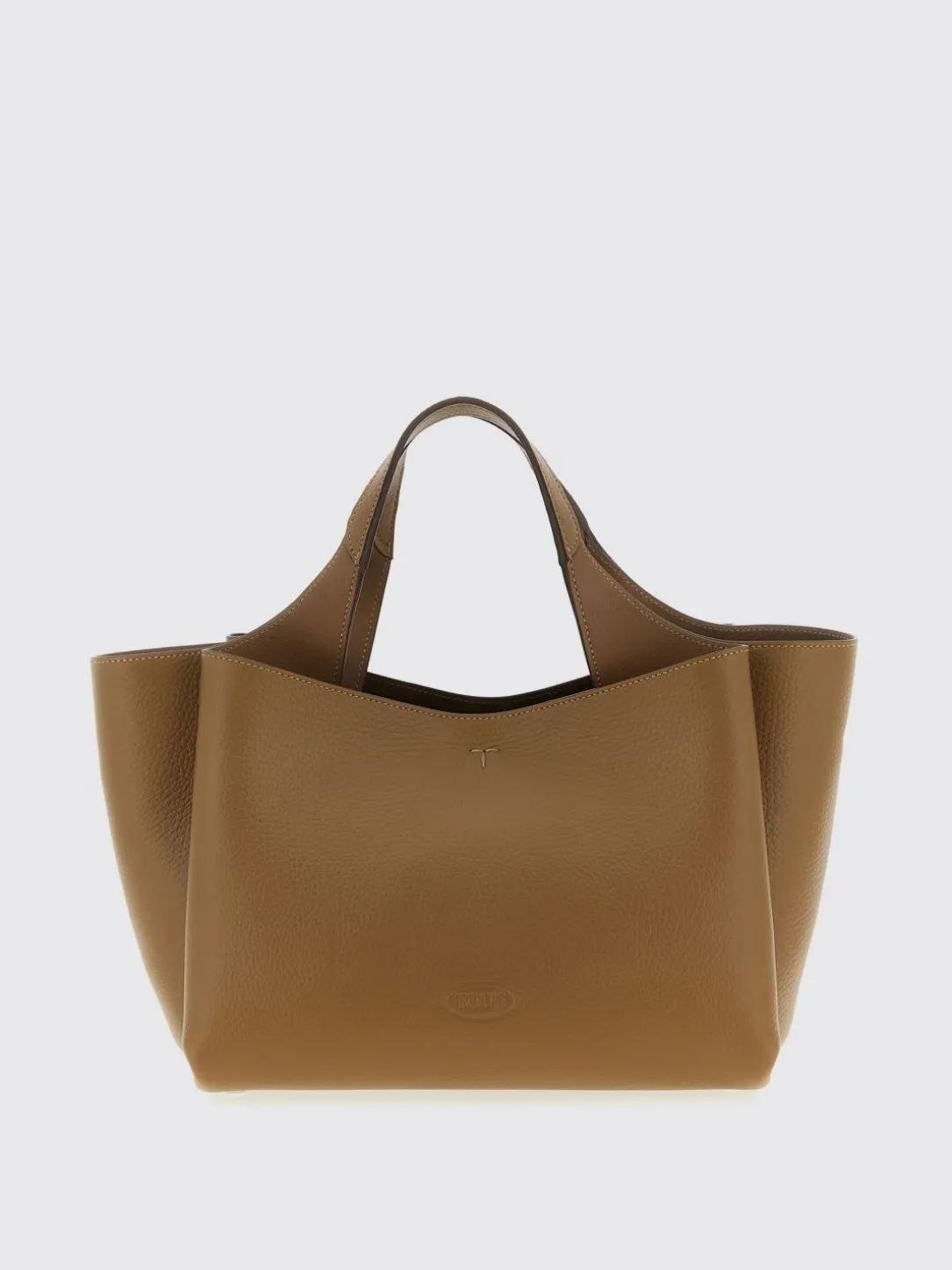 Borsa a mano in pelle di vitello a grana Tod's