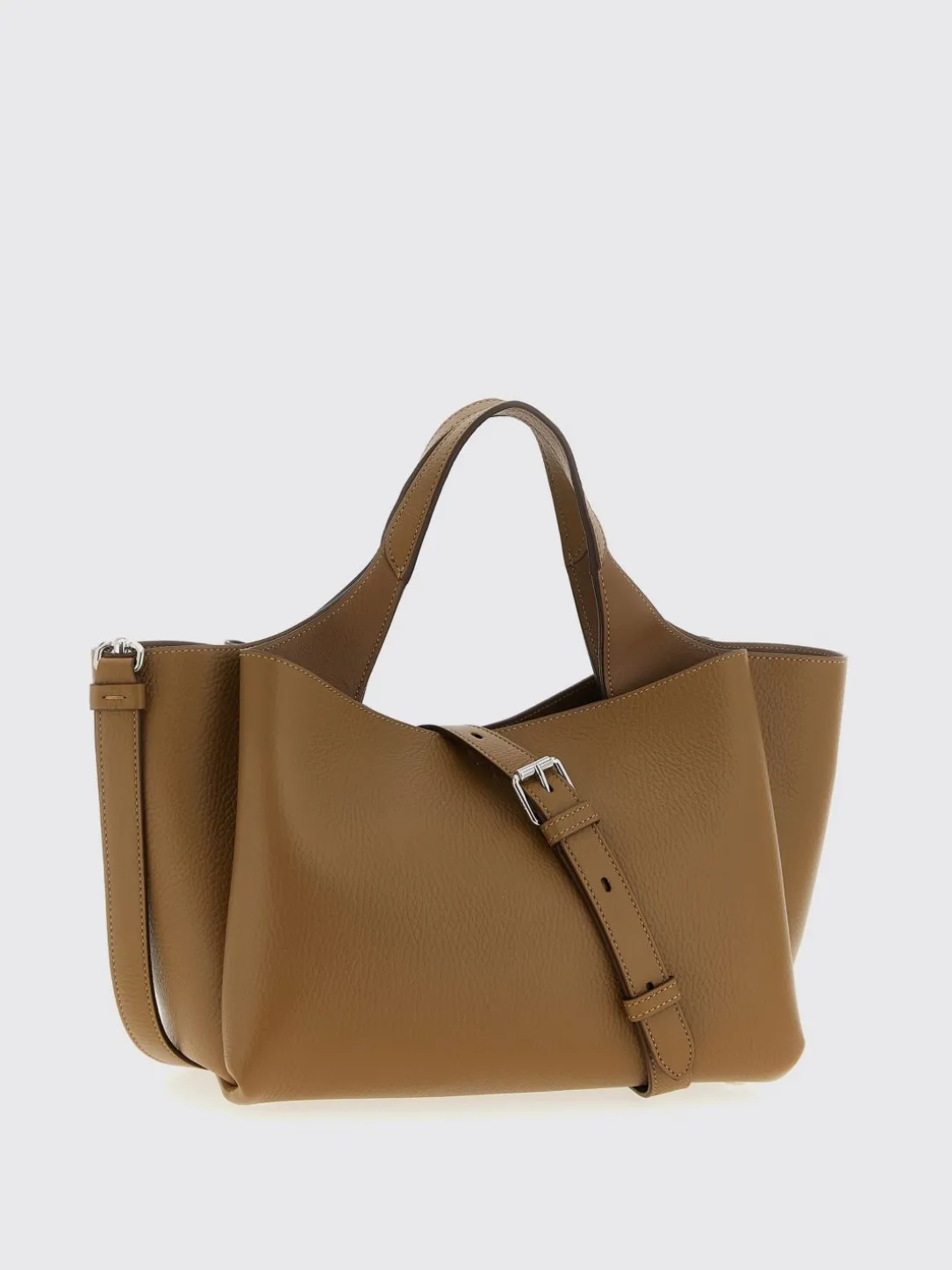 Borsa a mano in pelle di vitello a grana Tod's