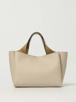 Borsa a mano in pelle di vitello a grana Tod's