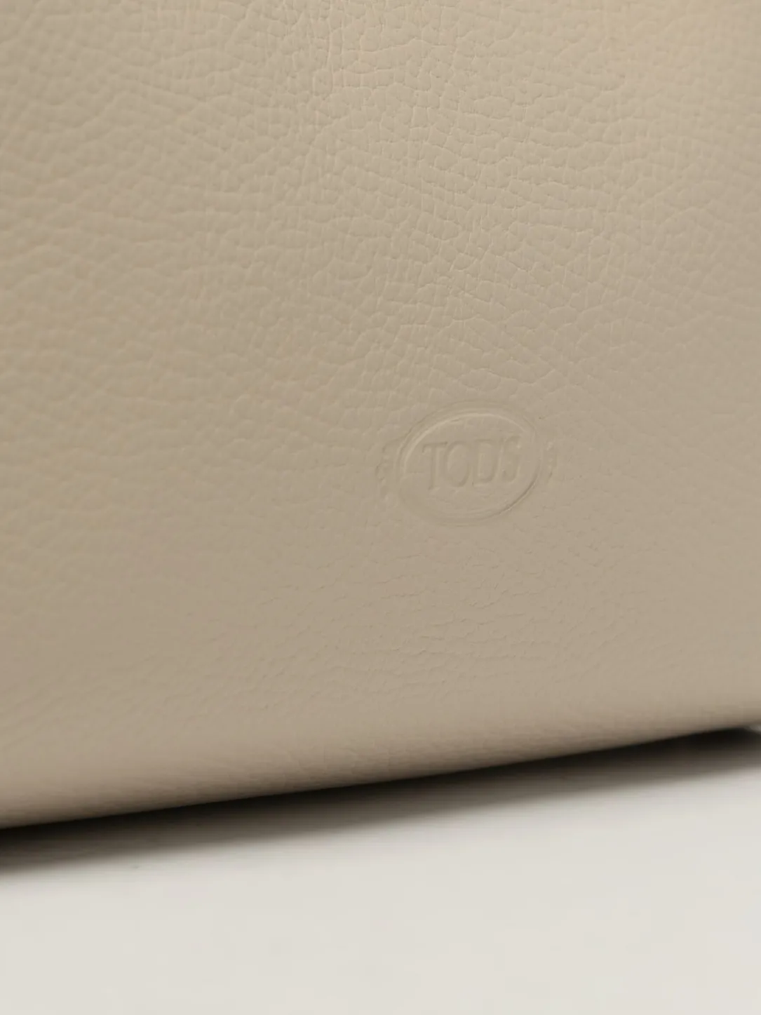 Borsa a mano in pelle di vitello a grana Tod's