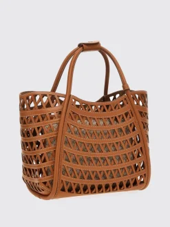 Borsa a mano in pelle traforata Max Mara