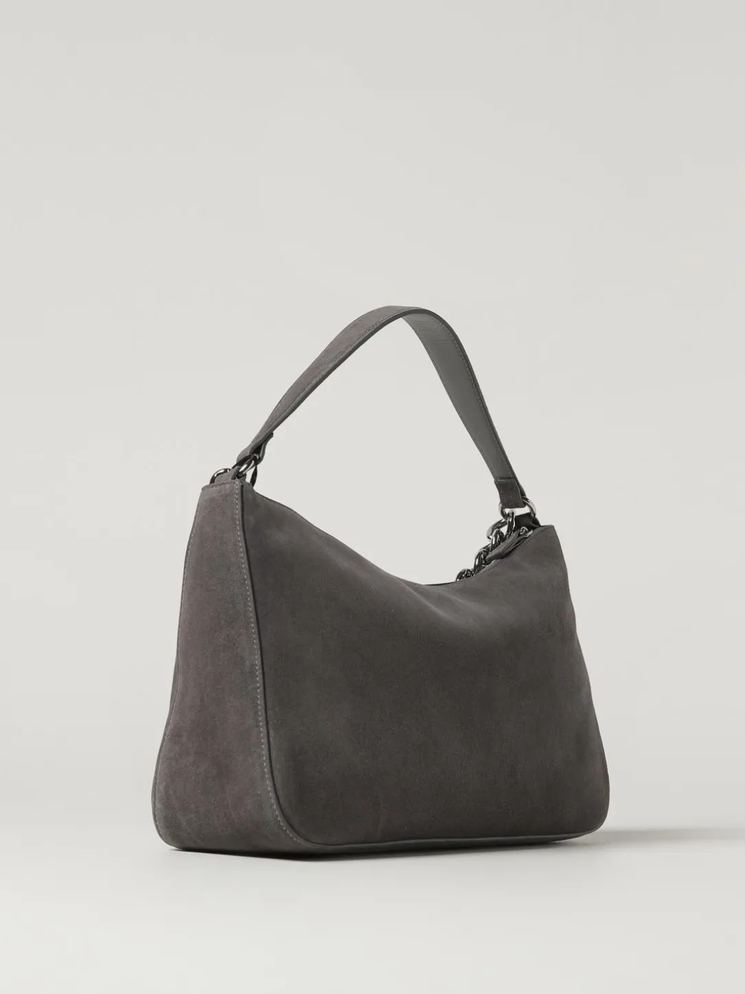 Borsa a mano Liliane in pelle scamosciata Twinset