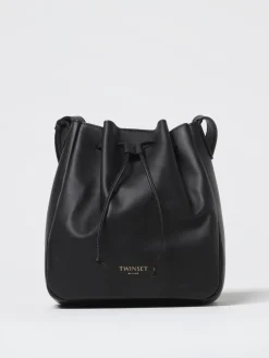 Borsa a secchiello Forever Twinset in pelle