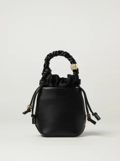 Borsa a secchiello Ganni Bou sfumata