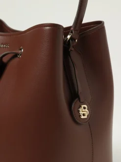 Borsa a secchiello in pelle sintetica Boss