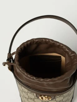 Borsa a secchiello Ophida Gucci in tessuto GG Supreme