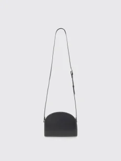 Borsa a spalla Demi Lune mini in pelle A.P.C.