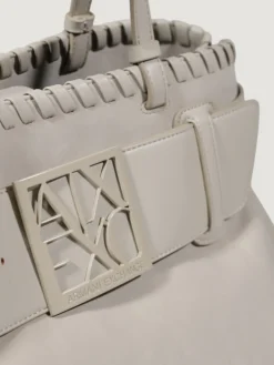 Borsa a spalla in ecopelle Armani Exchange