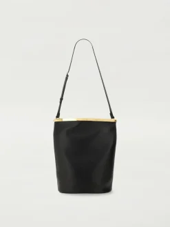 Borsa a spalla in pelle di vitello Tod's a secchiello