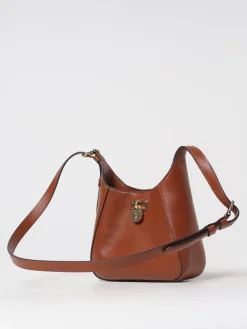Borsa a spalla in pelle di vitello Lauren Ralph Lauren