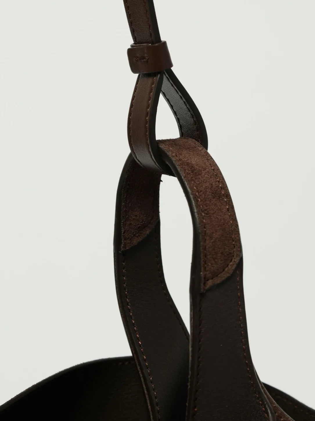 Borsa a spalla in pelle di vitello scamosciata Tod's