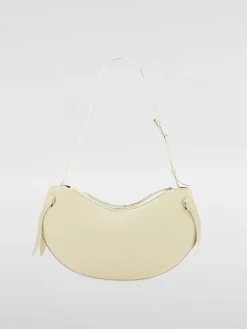 Borsa a spalla in pelle e camoscio Yuzefi