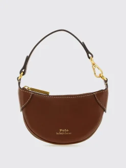 Borsa a spalla in pelle Polo Ralph Lauren