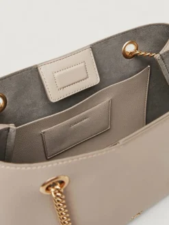 Borsa a spalla in pelle sintetica Calvin Klein