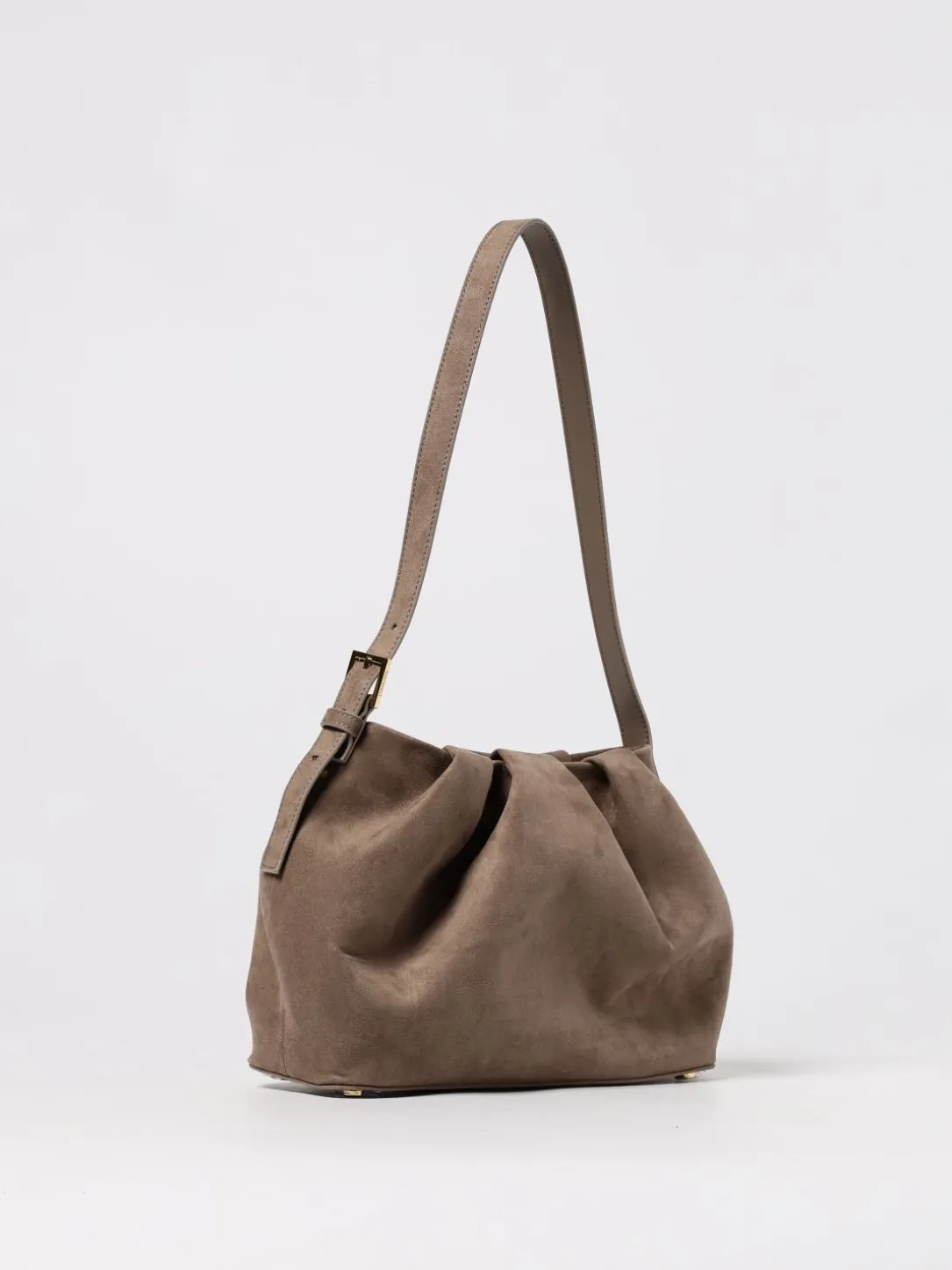 Borsa a spalla Lara Themoirè in pelle vegana scamosciata