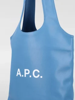 Borsa a spalla Ninon con logo A.P.C. in pelle sintetica