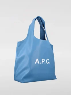 Borsa a spalla Ninon con logo A.P.C. in pelle sintetica
