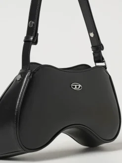 Borsa a spalla Play Diesel in pelle di vitello