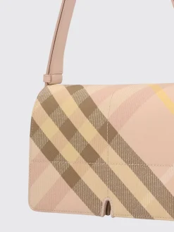 Borsa a spalla Snip in cotone check Burberry