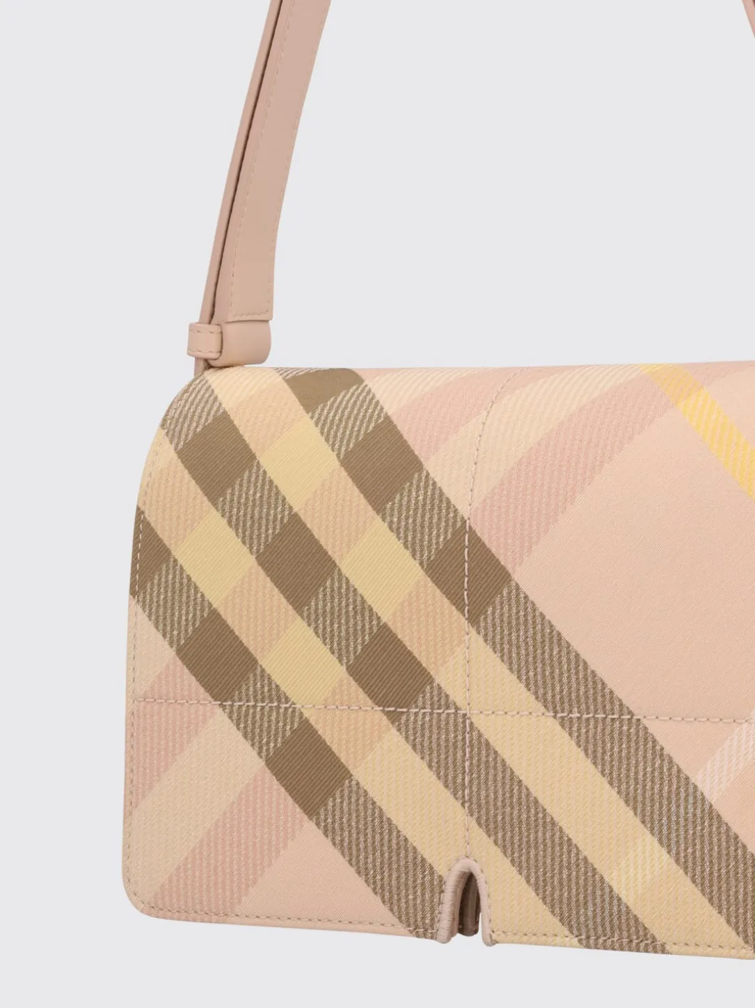 Borsa a spalla Snip in cotone check Burberry
